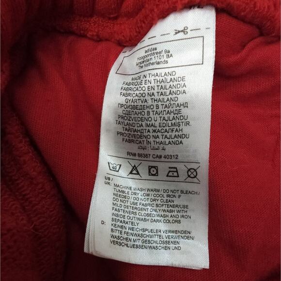 adidas Ivy Park Men's SweatPants Red Size Large - Picture 8 of 8